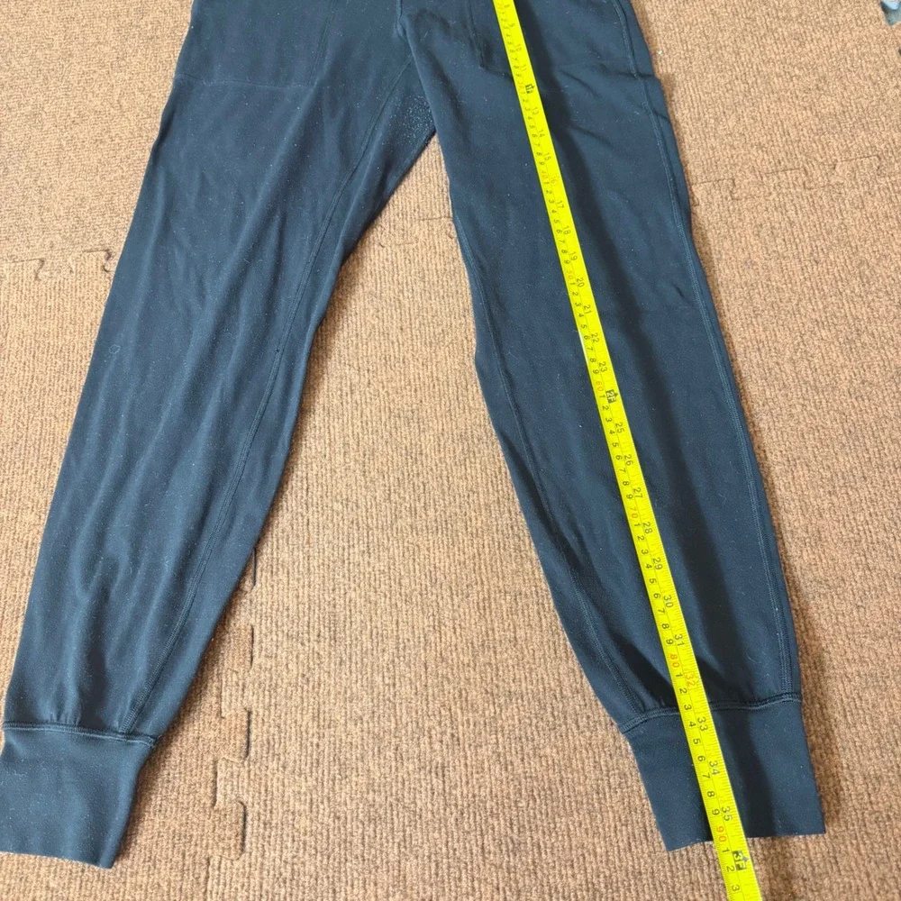 B- gym Lululemon Align Jogger Black Nulu High Rise Tapered Pants Size 4‎ LW5CQDS